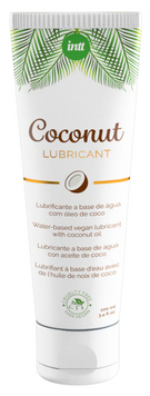 Ароматизований лубрикант на водній основі Intt Coconut із кокосовою олією (100 мл) SO6138 фото