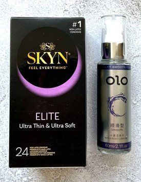 Набор SKYN Elite (24 штук) + Лубрикант "olo smooth" 60 мл SOS2345 фото