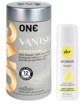Набор 12 шт ONE Vanish + Лубрикант Pjur Woman Vegan 30 мл SOS13064 фото