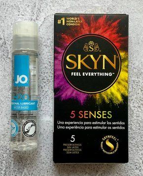Комплект Skyn 5 Senses - Лубрикант System JO H2O ORIGINAL (30 мл)  SOS2686 фото