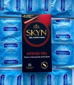 Набор  SKYN Intense Feel 10 шт + Pasante Cooling 20 шт  SOS1151 фото