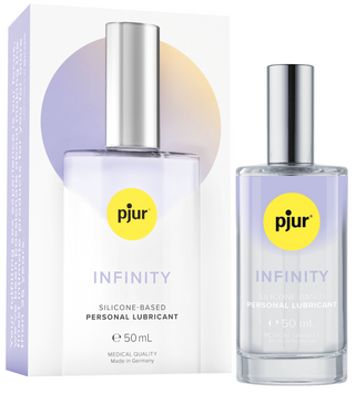 pjur INFINITY - Элитная силиконовая линия для интимного комфорта и массажа (в стеклянном флаконе, 50 мл) SO7118 фото
