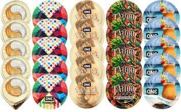 Набор из OLO Ice Durable + ONERibs + ONE Vanish + ONETattoo + ONE Island Punch SOS8678 фото