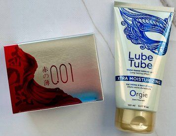 Набор OLO Red Silver 10 шт + Экстра скользящий лубрикант LUBE TUBE XTRA, 150 мл ORGIE SOS3455 фото