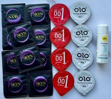 Набір 18 штук Skyn, Olo + лубрикант pjur Woman Nude (30 мл) SOS3997 фото