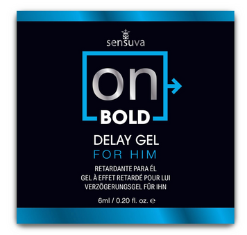 Гель-пролонгатор Sensuva ON Bold Delay Gel (6 мл) SX0658 фото