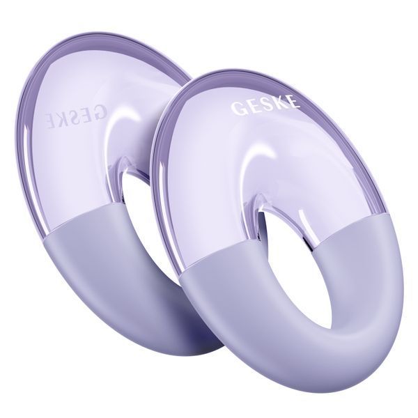 Массажер для глаз GESKE Cool & Warm Eye Massager 7в1 purple HB0314 фото