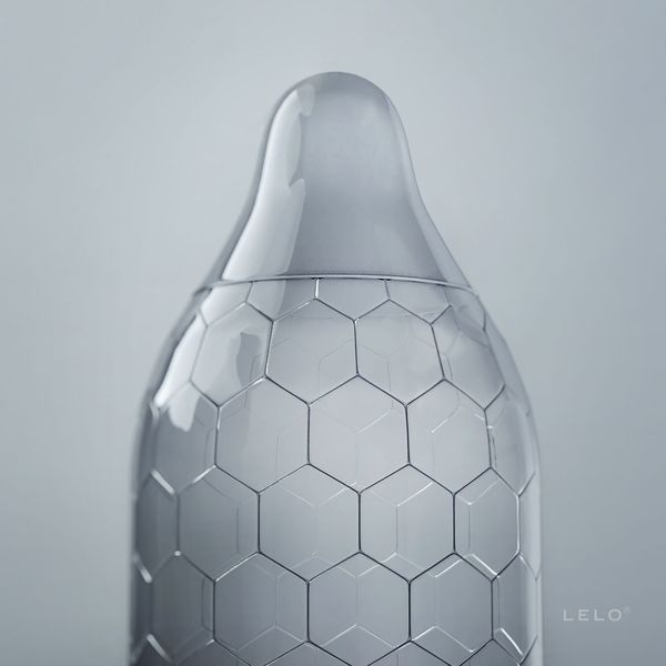 LELO HEX Condoms Original 12 Pack, тонкие и суперпрочные SX1294 фото