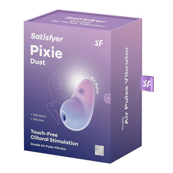 Вакуумный стимулятор Satisfyer Pixie Dust Violet/Pink SO8972 фото
