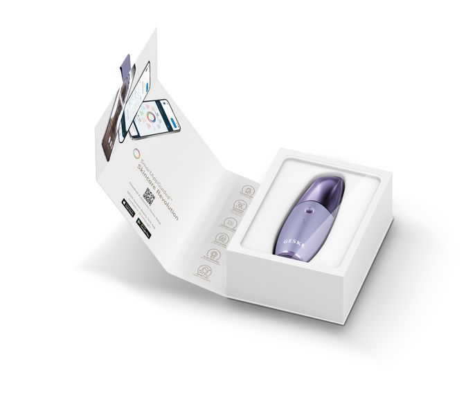 Увлажнитель для кожи лица GESKE Facial Hydration Refresher 4 in 1 purple HB0156 фото