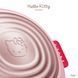 Електронна ультразвукова термощітка для обличчя GESKE Sonic Thermo Facial Brush 5в1 by Hello Kitty pink HB0245 фото 5