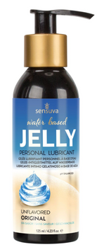Змазка на водній основі Sensuva Jelly Water-Based Natural (125 мл) SX1484 фото