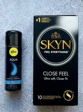 Комплект SKYN Close Feel 10 шт - Лубрикант pjur Aqua 30 мл SOS2651 фото