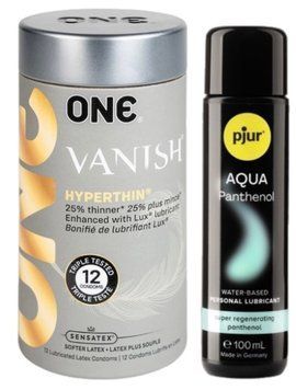 Набор 12 шт ONE Vanish + Pjur Aqua Panthenol 100 мл SOS13073 фото