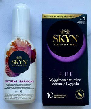 Комплект SKYN Elite 10 шт - Лубрикант SKYN NATURAL HARMONY, 80 мл SOS3314 фото