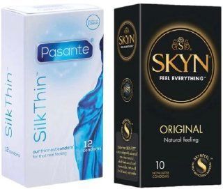 Набор с 10 шт SKYN Original + Pasante Silk Thin 12 шт SOS8097 фото