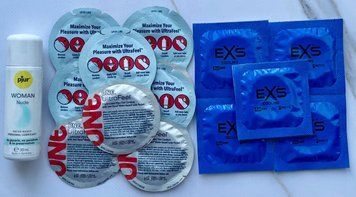 Набор ONE UltraFeel 5 шт + EXS Cooling 5 шт + Лубрикант pjur Woman Nude 30 мл SOS3514 фото