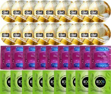 Набор 36 шт ONE Banana Split + Pasante Regular + EXS EXTREME 3 в 1 SOS7567 фото