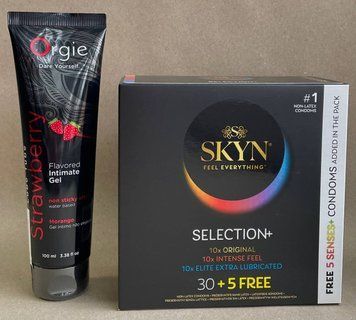 Комплектkyn Selection 35 шт + ORGIE Съедобный лубрикант на водной основе LUBE TUBE, 100 мл SOS1060 фото