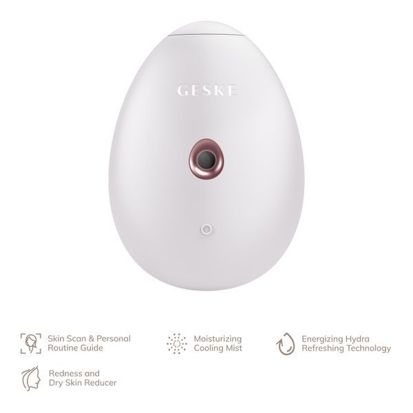 Электронный освежитель для увлажнения лица GESKE Facial Hydration Refresher 4в1 starlight HB0165 фото