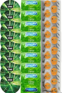 Набор 24 шт One Glowing Pleasures + Delay Infinity + EXS Delay SOS7320 фото