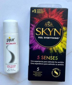 Комплект SKYN 5 Senses + Смазка на силиконовой основе pjur Woman 30 мл SOS1955 фото