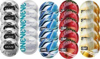 Набір з 25 шт One Move + ONE Plus + ONE Fresh Mint + ONE Chocolate Strawberry + ONE Banana SOS8426 фото