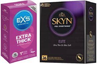 Набор с Skyn Elite 36 штук + EXS Extra Safe 12 шт SOS7998 фото