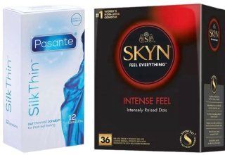 Набор с Skyn Intense feel 36 штук + Pasante Silk Thin 12 шт SOS8098 фото