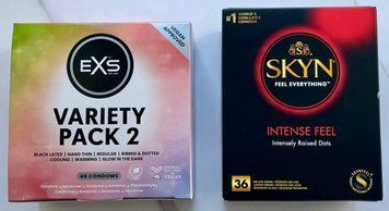 Комплект Skyn Intense Feel 36 шт + EXS Variety pack 2 на 48 штук SOS3065 фото