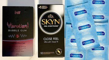 Набор 20 шт SKYN Close Feel - Pasante Cooling + Жидкий вибратор Intt Vibration Bubble Gum (15 мл) SOS1505 фото