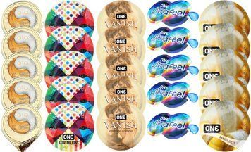 Набор из OLO Ice Durable + ONERibs + ONE Vanish + ONE UltraFeel + ONEBanana SOS8688 фото