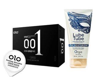 OLO Feeling Ultrathin &mdash; 10 шт и Лубрикант ORGIE Lube Tube Xtra, 150 мл SOS876 фото