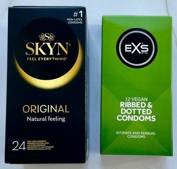 Комплект резинок Skyn Original 24 шт - EXS Ribbed & Dotted (12 штук) SOS3115 фото