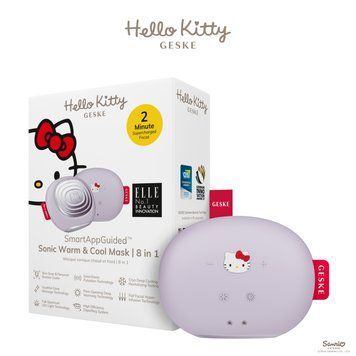 Ультразвуковая маска тепло и холод GESKE Sonic Warm & Cool Mask 8в1 by Hello Kitty HB0246 фото