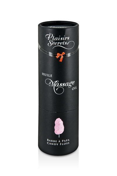 Массажное масло Plaisirs Secrets Candy Floss с афродизиаками, съедобное (59 мл) SO1851 фото