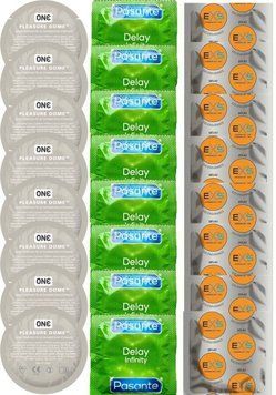 Набір 24 шт ONE Pleasure Dome + Delay Infinity + EXS Delay SOS7371 фото