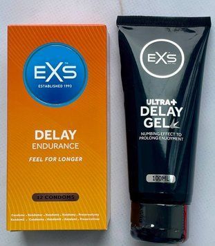Комплект EXS Delay 12 шт - EXS Delay Gel Ultra+ 100ml SOS3616 фото
