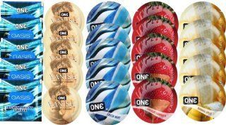 Набор из 25 шт One Oasis Premium + ONE Vanish + ONEFreshMint + ONEChocolateStrawberry + ONEBanana SOS8477 фото