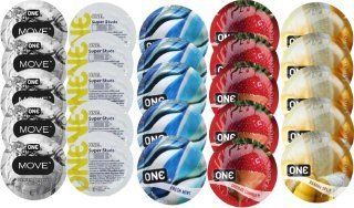 Набір з 25 шт One Move + ONE Studs  + ONE Fresh Mint + ONE Chocolate Strawberry + ONE Banana SOS8427 фото