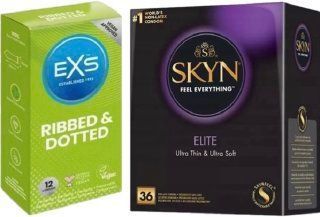 Набор с SKYN Elite (36 шт) + EXS Ribbed & Dotted (12 штук) SOS7999 фото