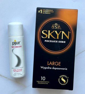 Комплект 10 шт SKYN Large + Змазка на силіконовій основі pjur Woman 30 мл SOS1956 фото