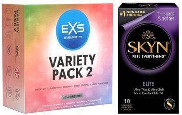 Набор з SKYN Elite 10 шт + EXS Variety pack 2, 48 штук SOS7850 фото