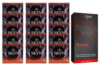 Комплект Skyn Warming 15 шт + Orgie TOURO Cream (15 мл)  SOS14492 фото