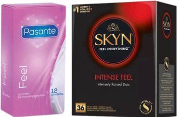 Набір з Skyn Intense feel 36 штук + Pasante Sensitive Feel (12 шт) SOS8049 фото