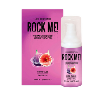 Рідкий вібратор NUEI ROCK ME із смаком солодкого інжиру, 20 мл NU890493 фото