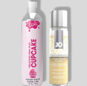 Wet Oral Play Cupcake (118 мл) + JO Champagne (60 мл) LB767 фото