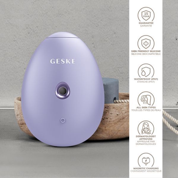 Електронний освіжувач для зволоження обличчя GESKE Facial Hydration Refresher 4в1 purple HB0167 фото