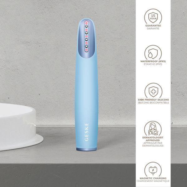 Устройство для укрепления и тонизации кожи лица GESKE Skin Firming Wand 7в1 aquamarine HB0426 фото