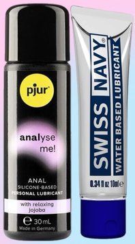 Набор лубрикантов pjur analyse me! Relaxing jojoba silicone 30 мл + Swiss Navy Water-Based 10 мл LB668 фото